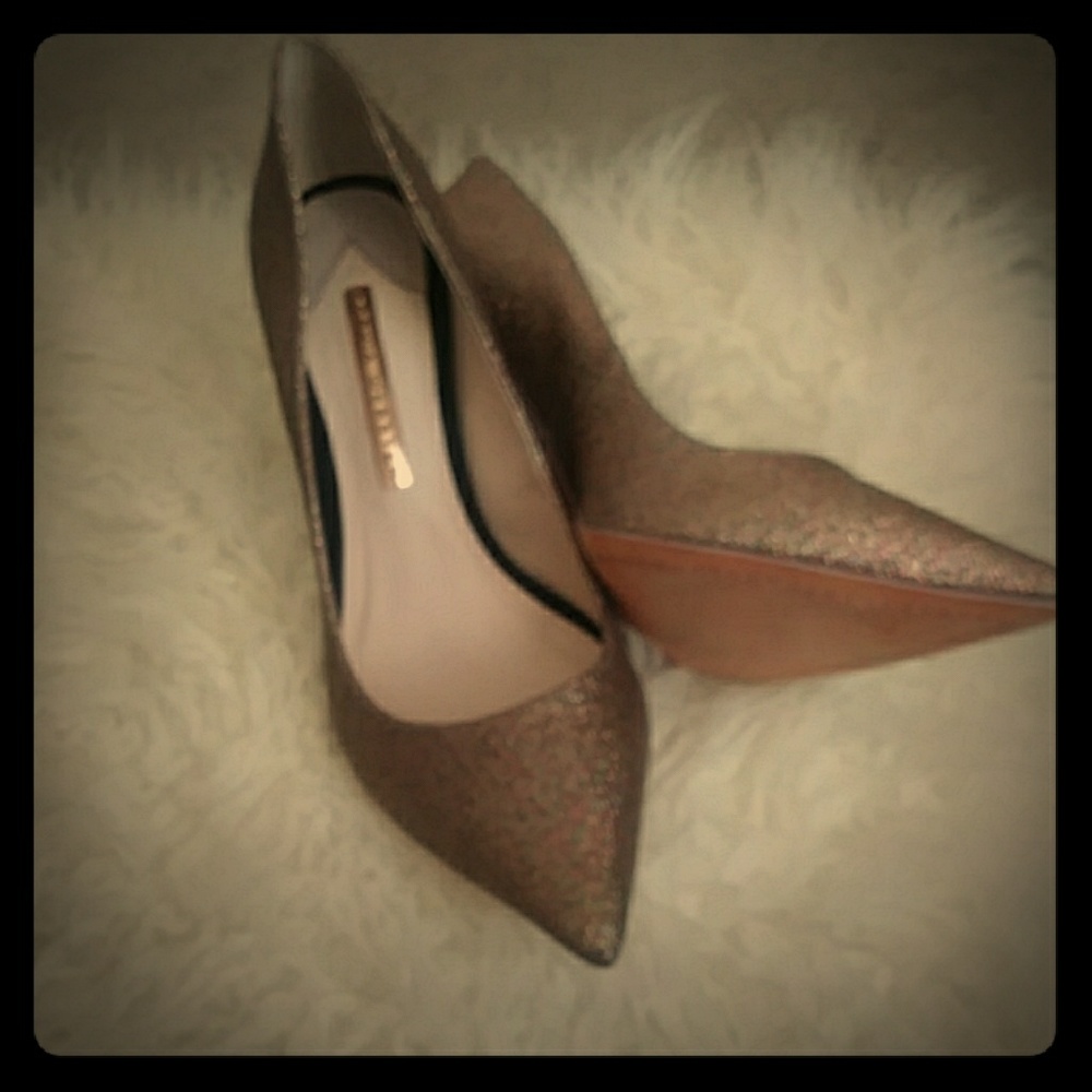 Sophia Webster Glitter Pumps